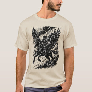 Camiseta Vê Arcane Rider em vôo