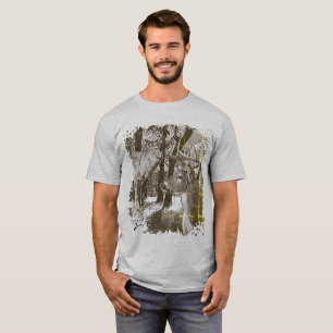 Camiseta Veado de Cauda Branca, Bodes Alerta,