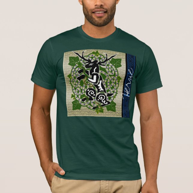 Camiseta veado de herne (Frente)