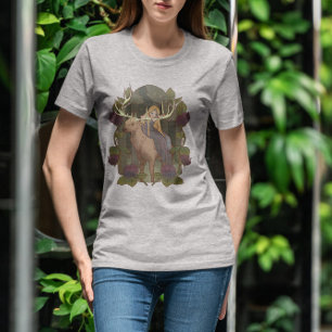 Camiseta Veado E Fada