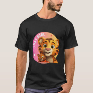 Camiseta Vebyhogh Tiger Birthday Gil Birthday Cat Tiger