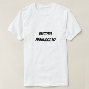 Camiseta Vecchio Arabbiato   Velho zangado