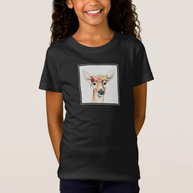 Camiseta Vedante da Coroa Flor (Frente)