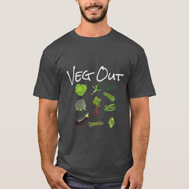 Camiseta Veg Out T-Shirt (Frente)