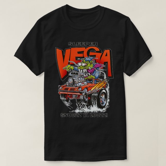 Camiseta Vega chevys funky T-Shirt (Frente do Design)