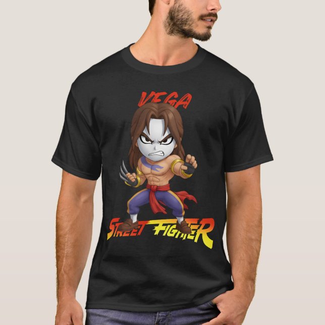 Camiseta VEGA (The Claw): Street Fighter V Spanish Ninja (Frente)