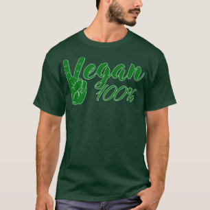 Camiseta Vegan100% Veganismo Vegetariano