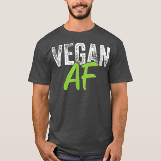 Camiseta Vegan AF Funny Vegetarian Vegamen Plant Comida