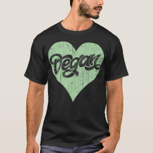 Camiseta Vegan ama vegetação baseada em design da planta ca
