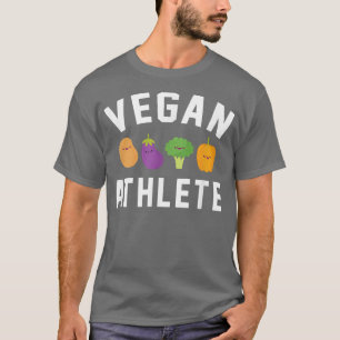 Camiseta Vegan Athlete Ethical Pro Vegan Kawaii Veggie Broc