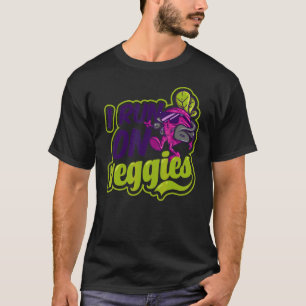 Camiseta Vegan Athlete Marathon Runner I Run On Veggies Veg