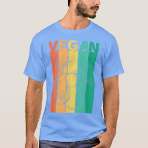 Camiseta Vegan Avocado Funny Vegan Comida Lover Estilo Retr