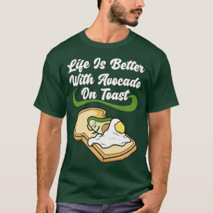 Camiseta Vegan Avocado Toast Cote Vegan Vegetarian 4