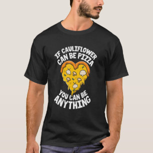 Camiseta Vegan Cauliflower Pizza Vegetariana Dieta Baseada 