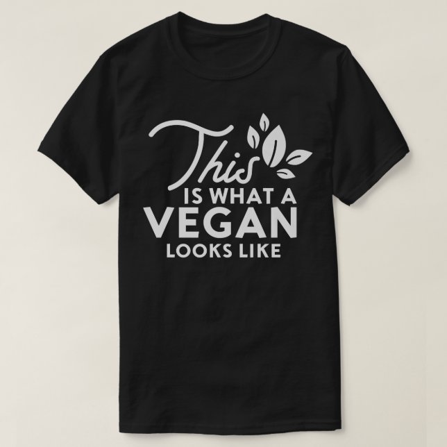 Camiseta Vegan De Vegetariana Engraçado Isto É O Que Um Veg (Frente do Design)