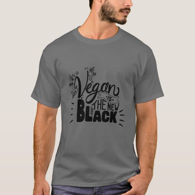 Camiseta Vegan é a nova Cinza da Diversão Negra (Frente)