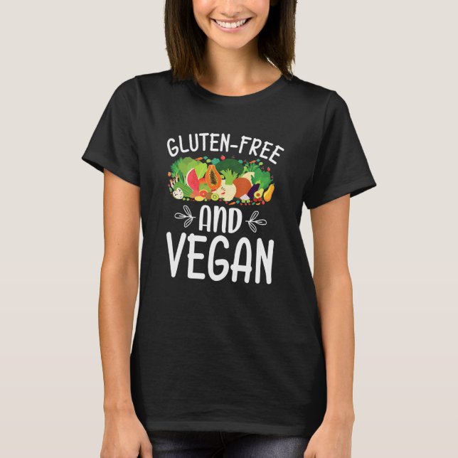Camiseta Vegan E Gluten Livre (Frente)