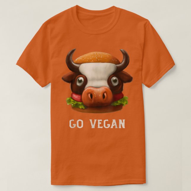 Camiseta Vegan e Vegetarian Vegivore Plant Based Veggie - (Frente do Design)