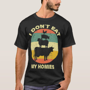 Camiseta vegan engraçado diz veganismo
