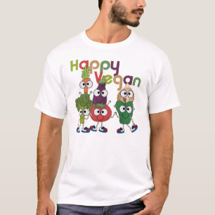 Camiseta Vegan feliz