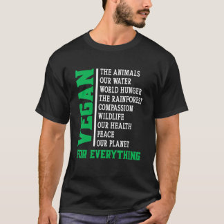 Camiseta Vegan For Everything