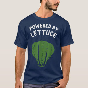 Camiseta Vegan Funny Salad Powered by Lettuce Vegetarian