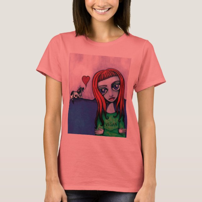 Camiseta Vegan Girl (Frente)
