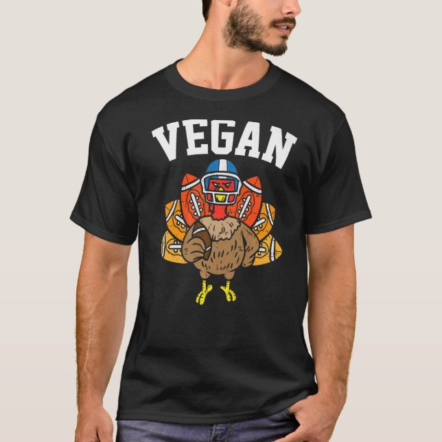Camiseta Vegan Gobble Wobble e Futebol (Frente)