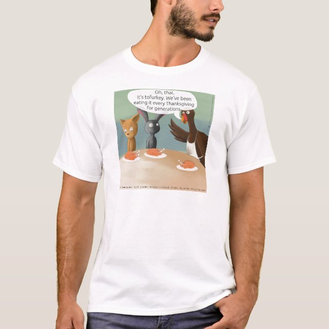 Camiseta Vegan Graças Funny (Frente)