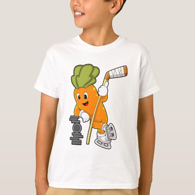 Camiseta Vegan Ice Hockey stick (Frente)