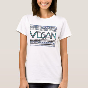 Camiseta Vegan/impressão tribal