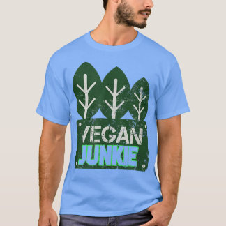 Camiseta Vegan Junkie Vegetarian Plant Based Protein Vegan 