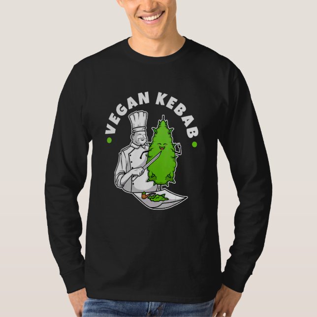 Camiseta Vegan Kebab Weed (Frente)