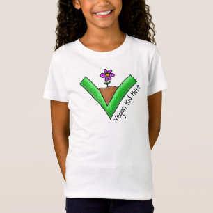 Camiseta "Vegan Kid Here"