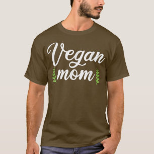 Camiseta Vegan Mãe Engraçado Pais Vegetarianos