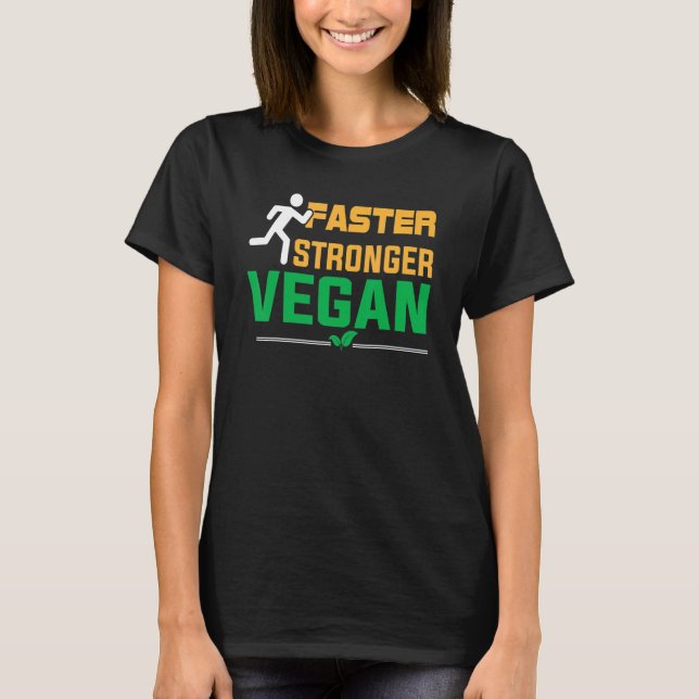 Camiseta Vegan Mais Forte (Frente)