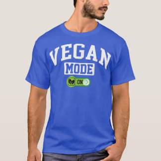 Camiseta Vegan Mode on Funny Vegety Vegamen Veganismo Veg