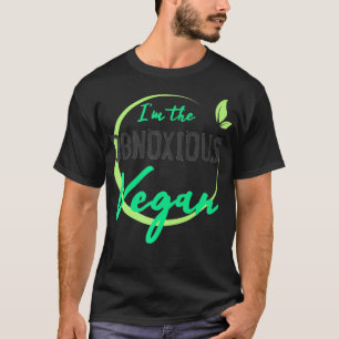 Camiseta Vegan O Obnosioso Gag Diet Gif, Baseado Em Plantas