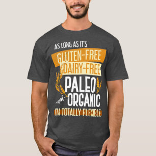 Camiseta Vegan Organic Eating Gluten Free