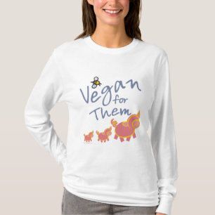 Camiseta Vegan para Animais