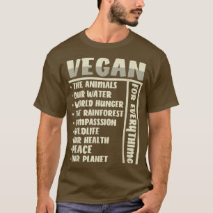 Camiseta Vegan Para Tudo