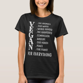 Camiseta Vegan para tudo vegetariano