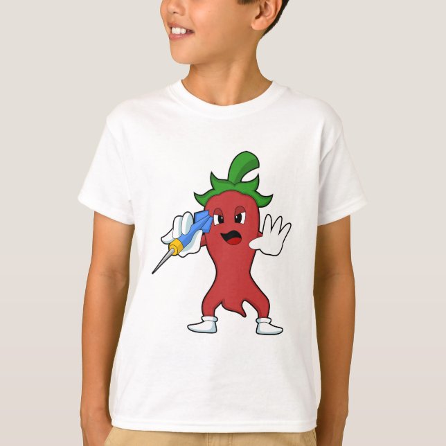 Camiseta Vegan Pepper em Dardos com Dart.PNG (Frente)
