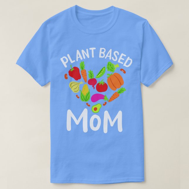 Camiseta Vegan Plant Based Mãe (Frente do Design)