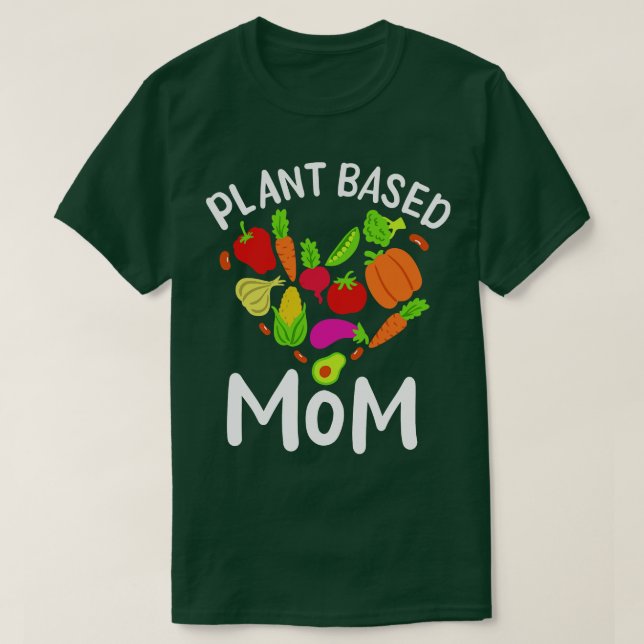 Camiseta Vegan Plant Based Mãe (Frente do Design)