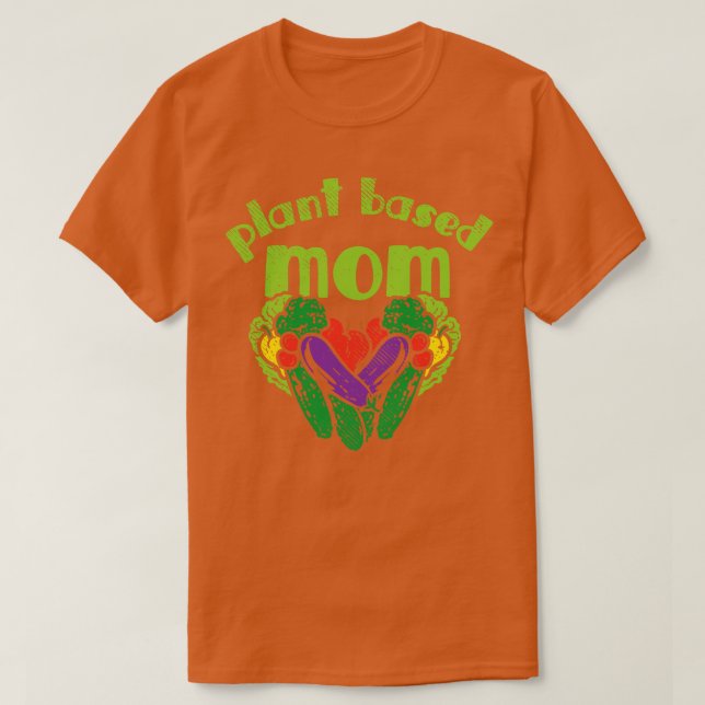 Camiseta Vegan Plant Based Mãe 2 (Frente do Design)