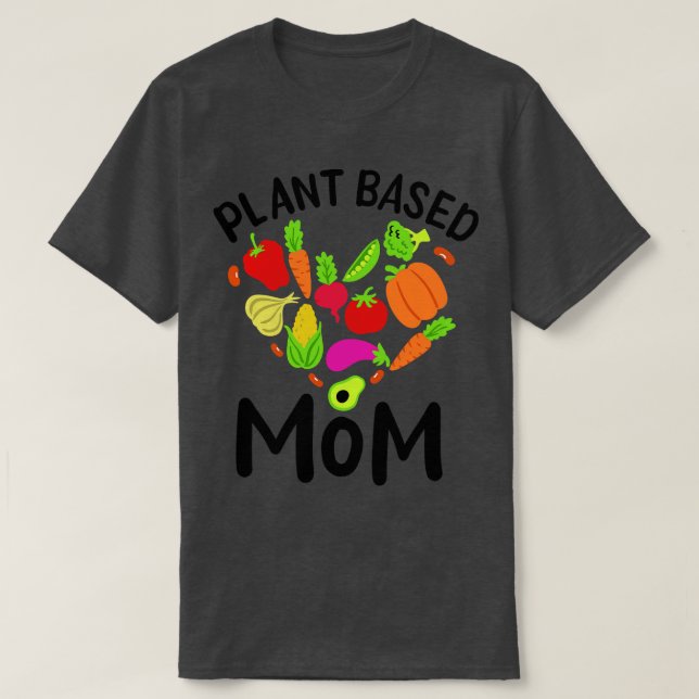 Camiseta Vegan Plant Based Mãe 3 (Frente do Design)