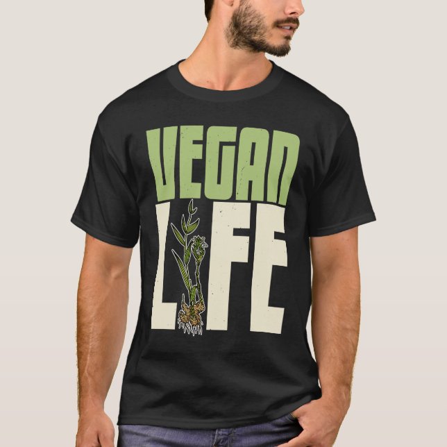 Camiseta Vegan plants nutrition greens food Salad Food  7 (Frente)