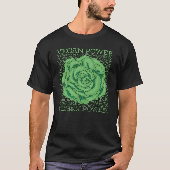 Camiseta Vegan Power (Frente)