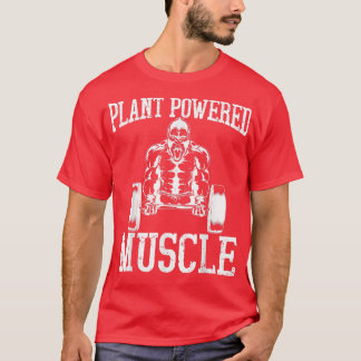Camiseta Vegan Power Bodybuilding Vegetarian Weliftter